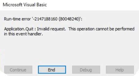 Excel VBA Corrupted File