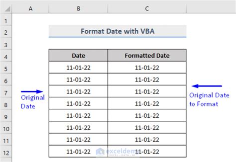 Best Practices for Working with Dates in Excel VBA