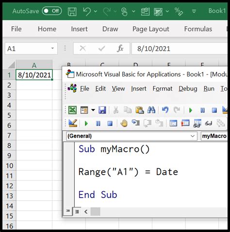 VBA Date in Excel