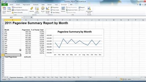 Excel VBA Examples Reporting