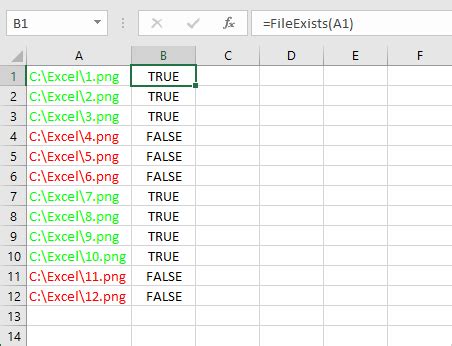 Check if File Exists in Excel VBA