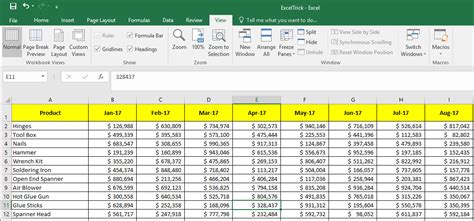 Troubleshooting Freeze Top Row in Excel VBA