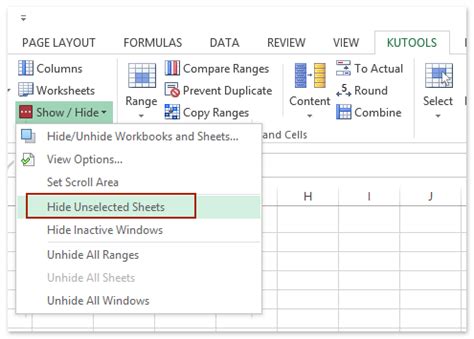 Excel VBA Hide Tabs 2