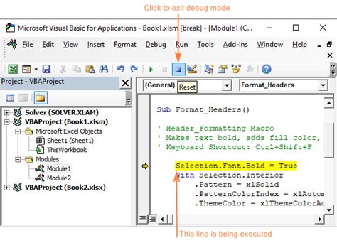 VBA Macro Examples in Excel