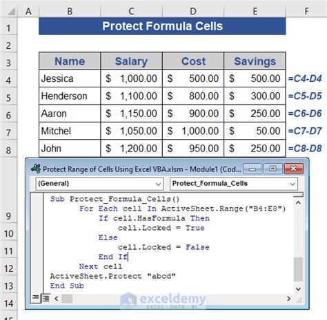 Excel VBA Macro Protection