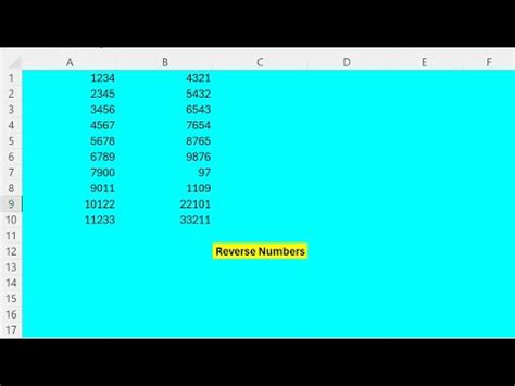 Excel VBA Macro for Reversal