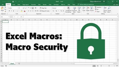 Excel VBA Macro Security