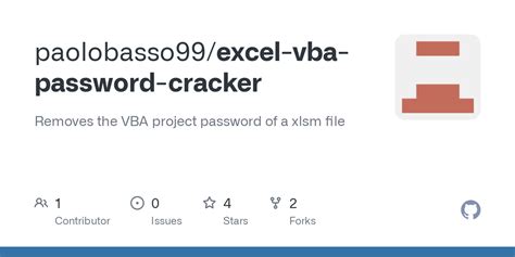 Excel VBA Password Cracker