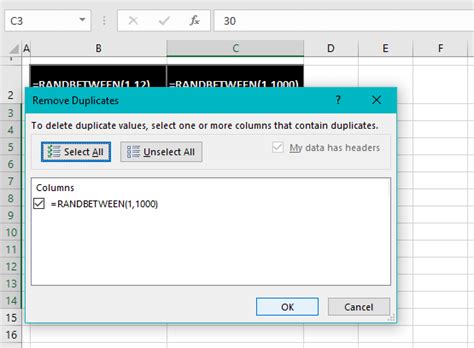 Excel VBA RandBetween Method