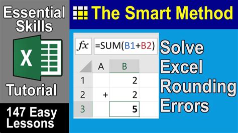 Excel VBA rounding error