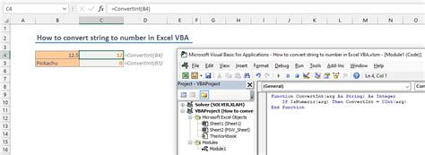 Excel VBA string to number conversion