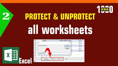 Excel VBA Worksheet Protection Best Practices