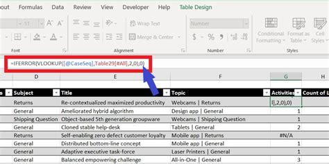 Excel VLOOKUP error handling example 3