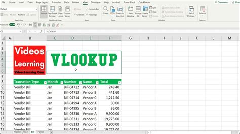 Excel VLOOKUP Merge