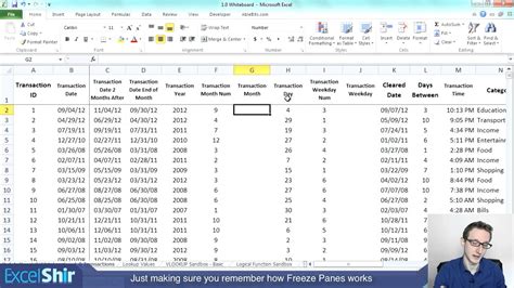 Excel VLOOKUP Month Name