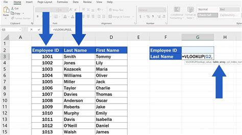 Excel VLOOKUP Tips