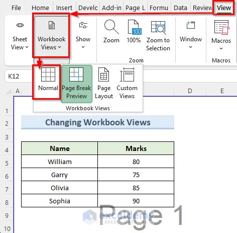 Excel Watermark Removal Method 4