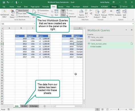 Excel Web Queries