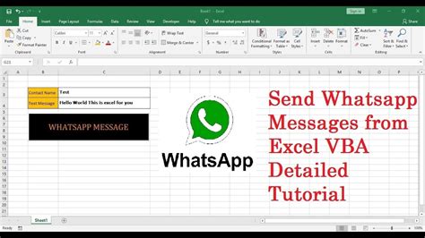 Excel WhatsApp Macro