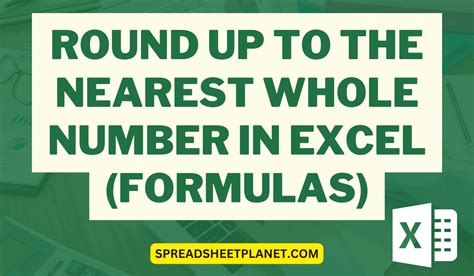 Excel Whole Number Formula Tips