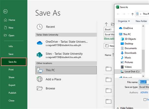 Excel won't save image 5