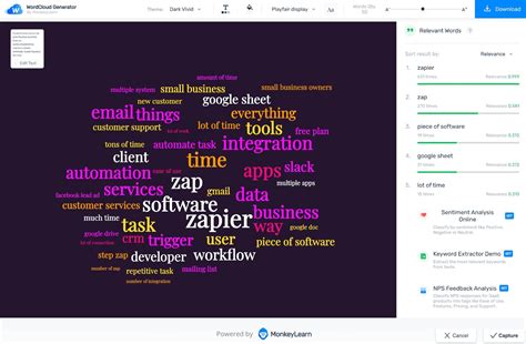 Excel Word Cloud