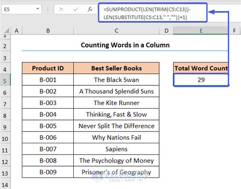 Excel Word Counting VBA