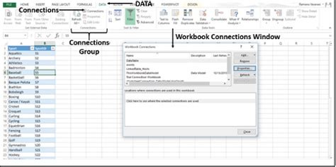 Excel Workbook Connections