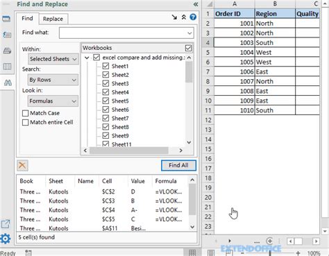 Excel Workbook Search