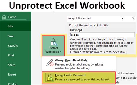 Excel Workbook Unprotect Tool