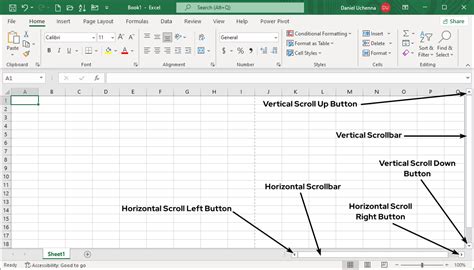 Excel worksheet navigation