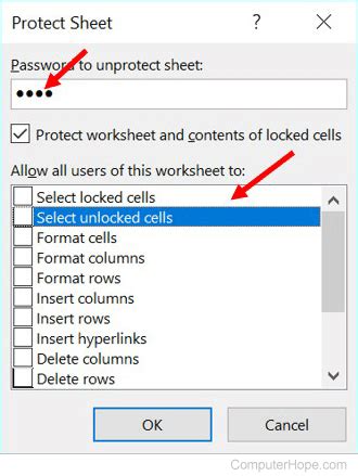 Excel Worksheet Protection Issues