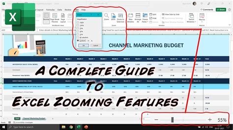 Excel Zoom Feature