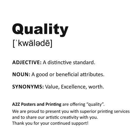 Excellence in Quality as a Synonym for Superiority