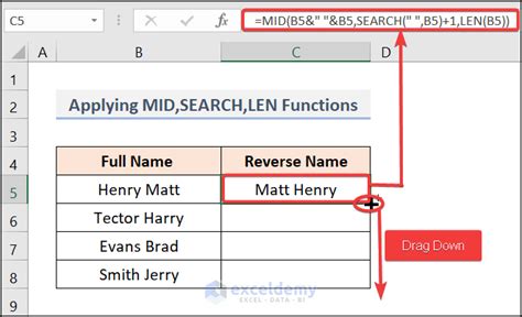 Excel Name Reversal Add-ins