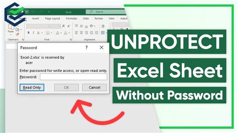 Excel Worksheet Unlock