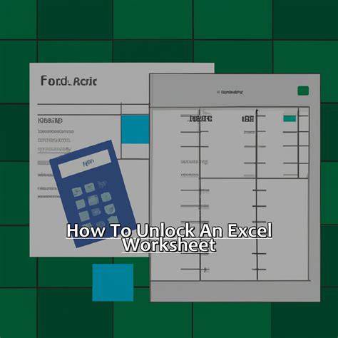 Excel Worksheet Unlock Tip 1