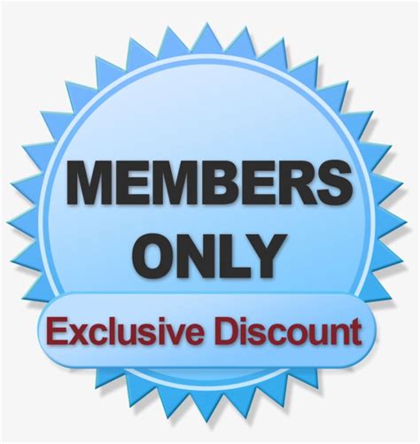 Exclusive Member Discounts