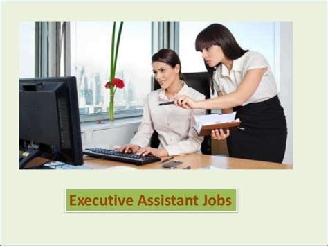 Executive Assistant Jobs