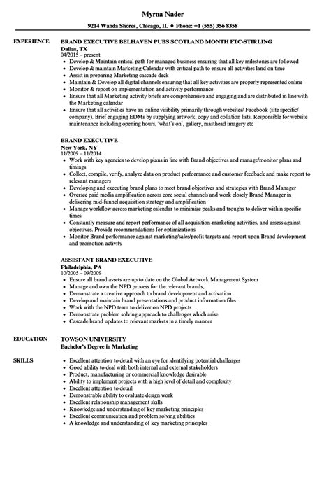 Executive Branding Resume Template