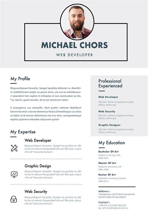 Executive CV Template