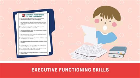 Executive Functioning Worksheets for Special Needs