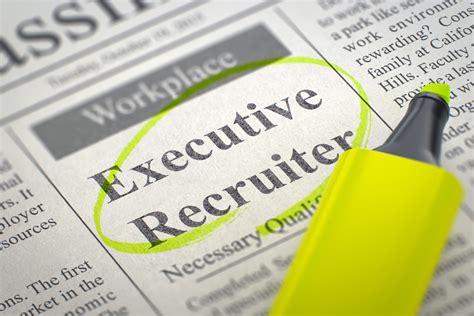 Executive recruiter