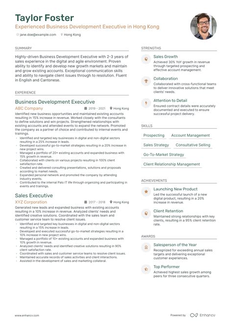 Executive Resume Template