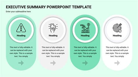 Executive Summary Presentation Design