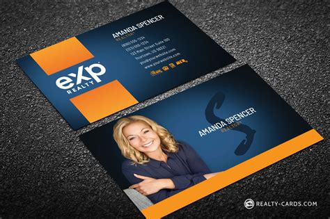 EXP Realty Business Card Template Design Ideas