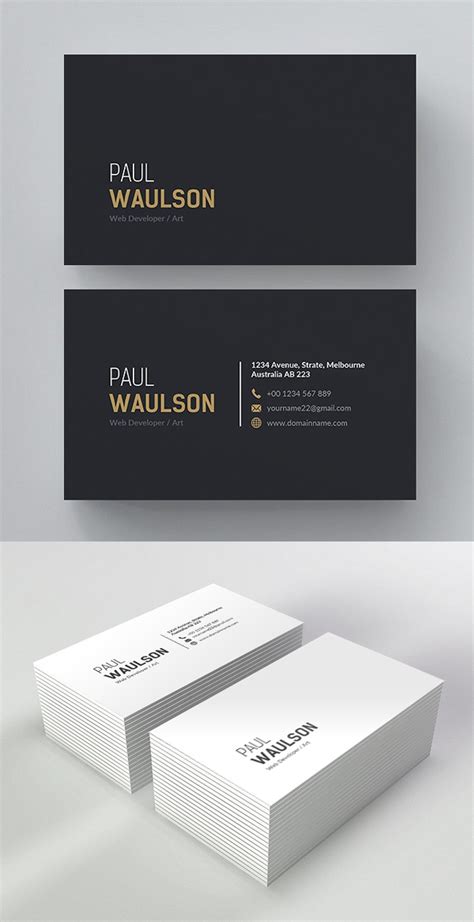 EXP Realty Modern Minimalist Business Card Template