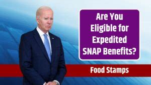 Benefits of Expedited Food Stamps