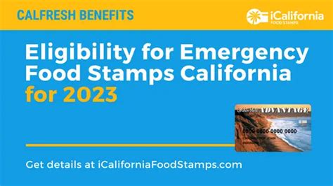 Expedited Food Stamps Eligibility