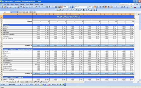 Expense Report Template Gallery